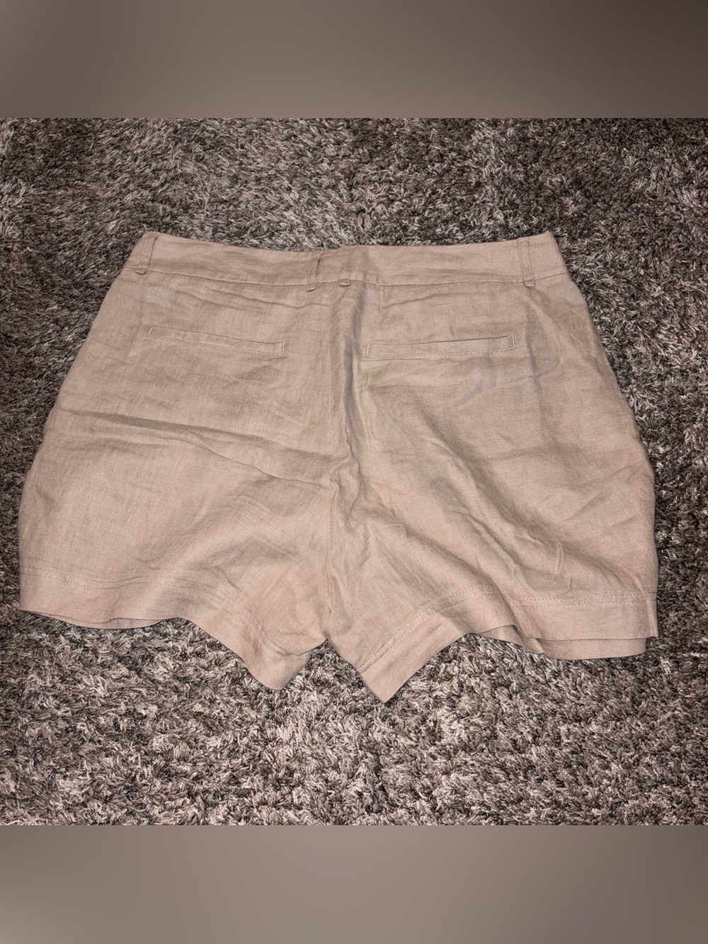 Free People Chelsea Linen Shorts 10 - Picture 5 of 7